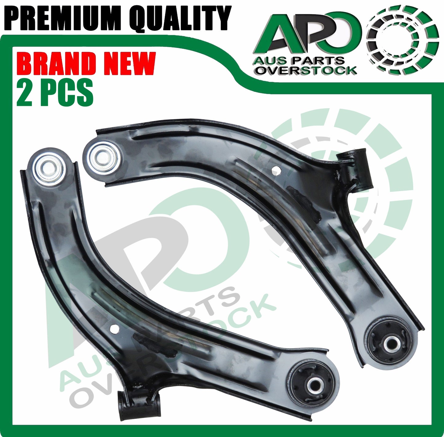 Front Lower Left & Right Control Arms Pair for NISSAN CUBE Z11 / Z12 2002-On