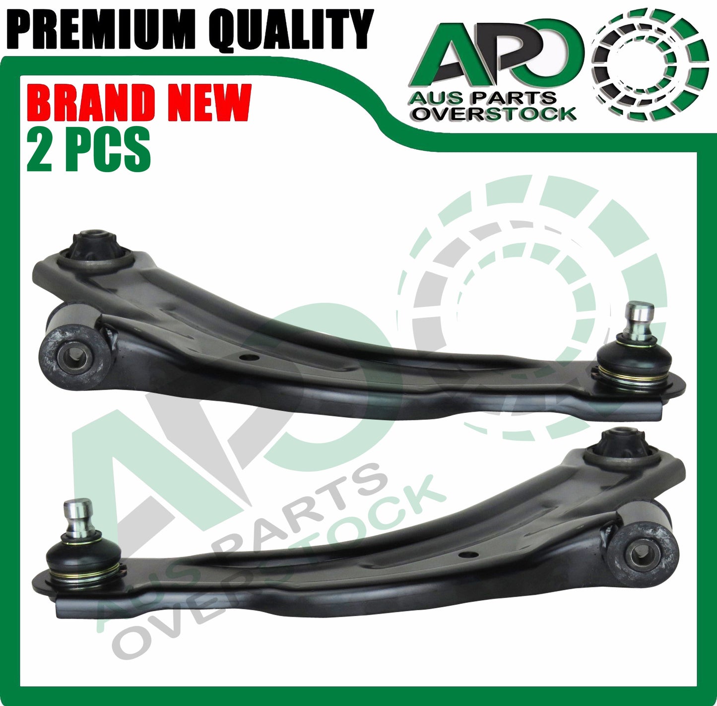 Front Lower Left & Right Control Arms Pair for NISSAN CUBE Z11 / Z12 2002-On