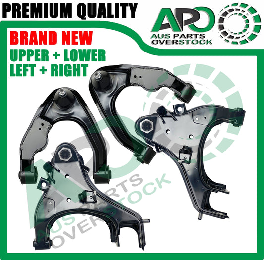 Front Lower Upper Left Right Control Arms for NISSAN Navara D22 4X4 1997-2015