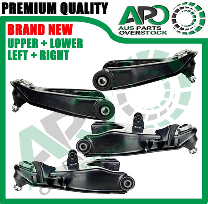 Front Lower Upper Left Right Control Arms for NISSAN Navara D22 4X4 1997-2015