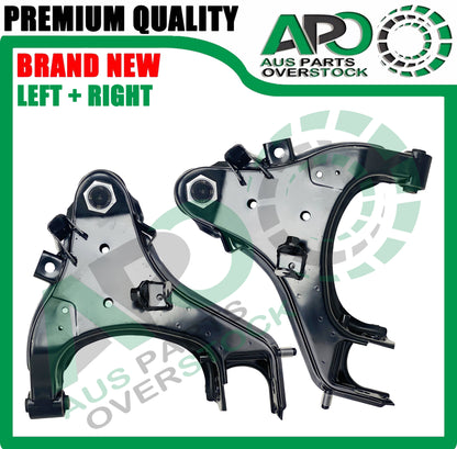 Front Lower Left Right Control Arms Pair for NISSAN Navara D22 4X4 1997-2015