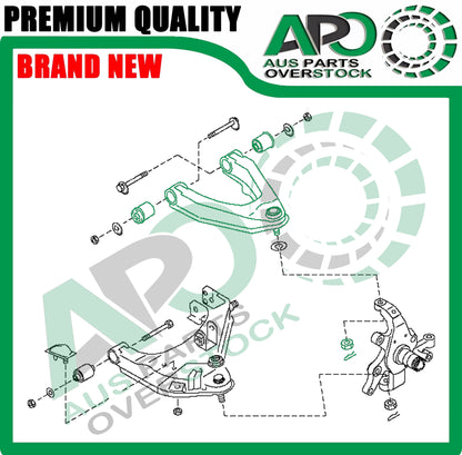 Front Upper Left Right Control Arms Pair for NISSAN Navara D22 4X4 1997-2015