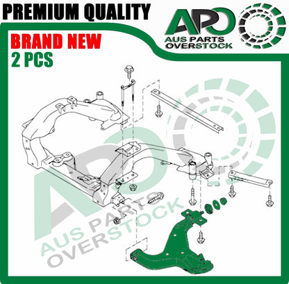 Front Lower Left & Right Control Arms Pair for NISSAN ELGRAND E51 2002-2009