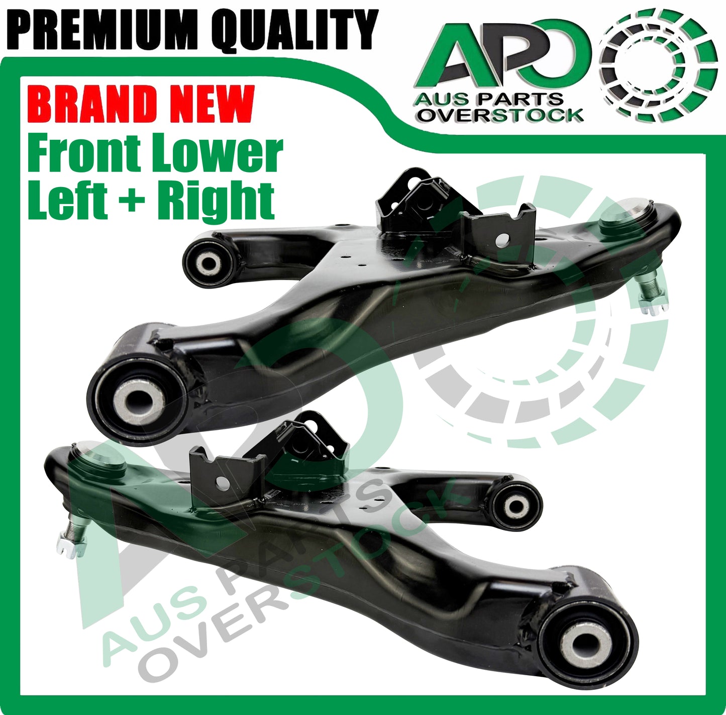 Front Lower Left & Right Control Arms Pair for Infiniti QX80 Z62 2010-On