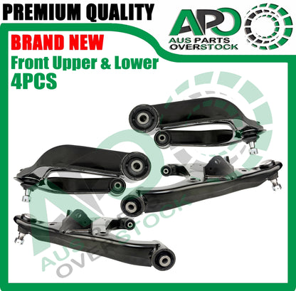 Front Lower & Upper Left & Right Control Arms Pair for NISSAN PATROL Y62 2010-On