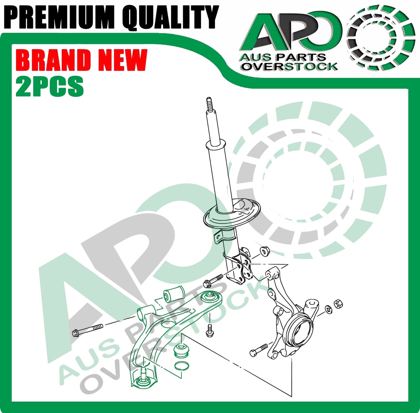 Front Lower Left Right Control Arm assembly for SUZUKI Swift EZ MZ 2005-2011