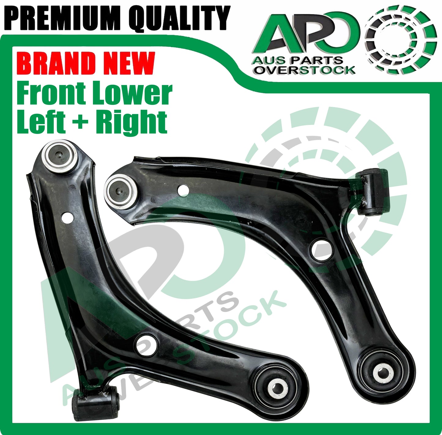 Front Lower Left & Right Control Arms + Ball Joints For SUZUKI VITARA LY 2015-On