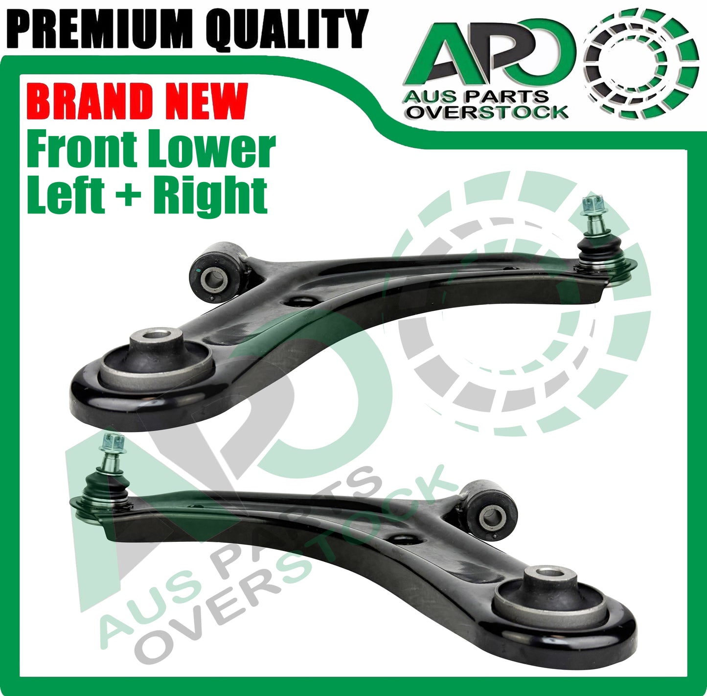 Front Lower Left & Right Control Arms + Ball Joints For SUZUKI VITARA LY 2015-On