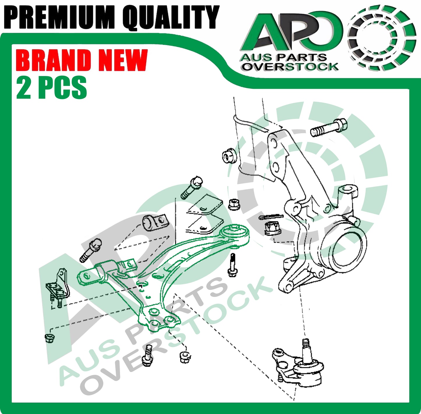 Front Lower Left & Right Control Arms For TOYOTA AVALON MCX10 2000-2002