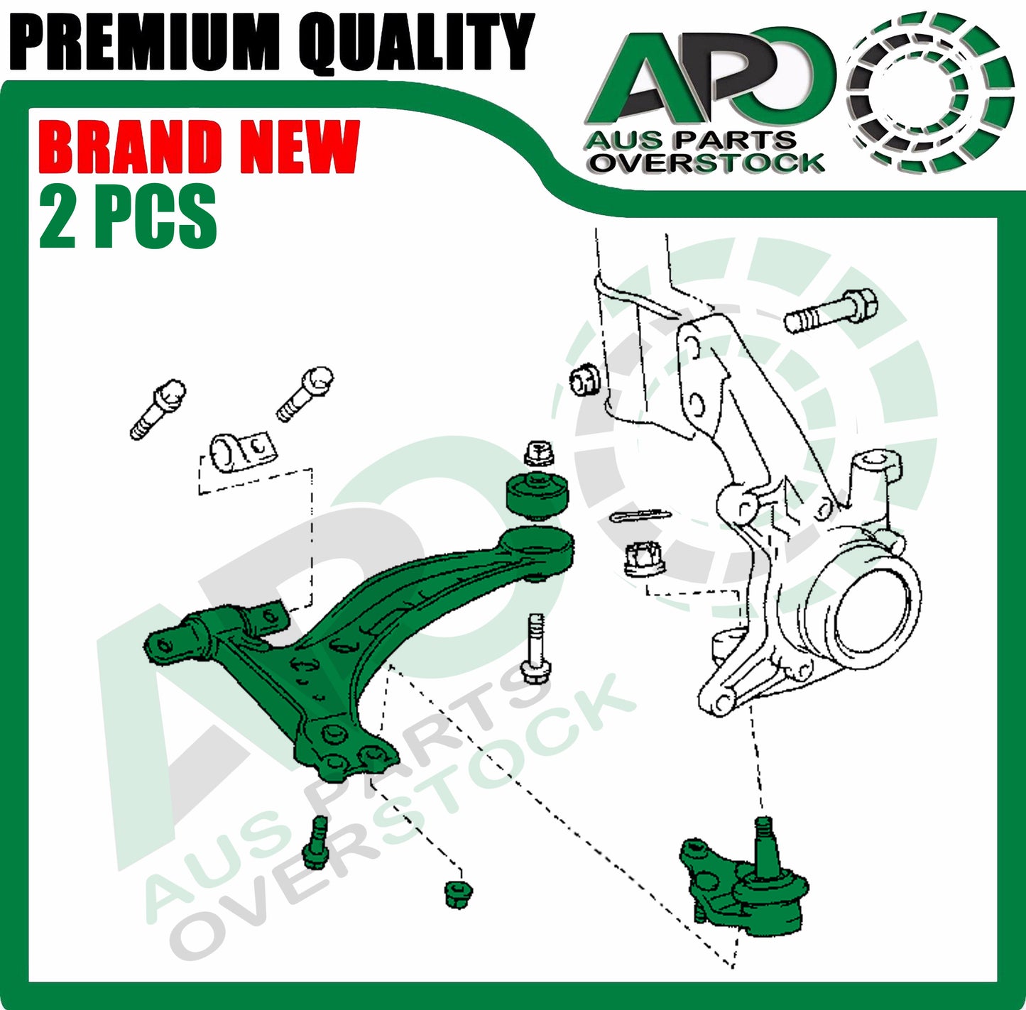 Front Lower Left Right Control Arms Ball Joints For TOYOTA AVALON MCX10R 2002-2005