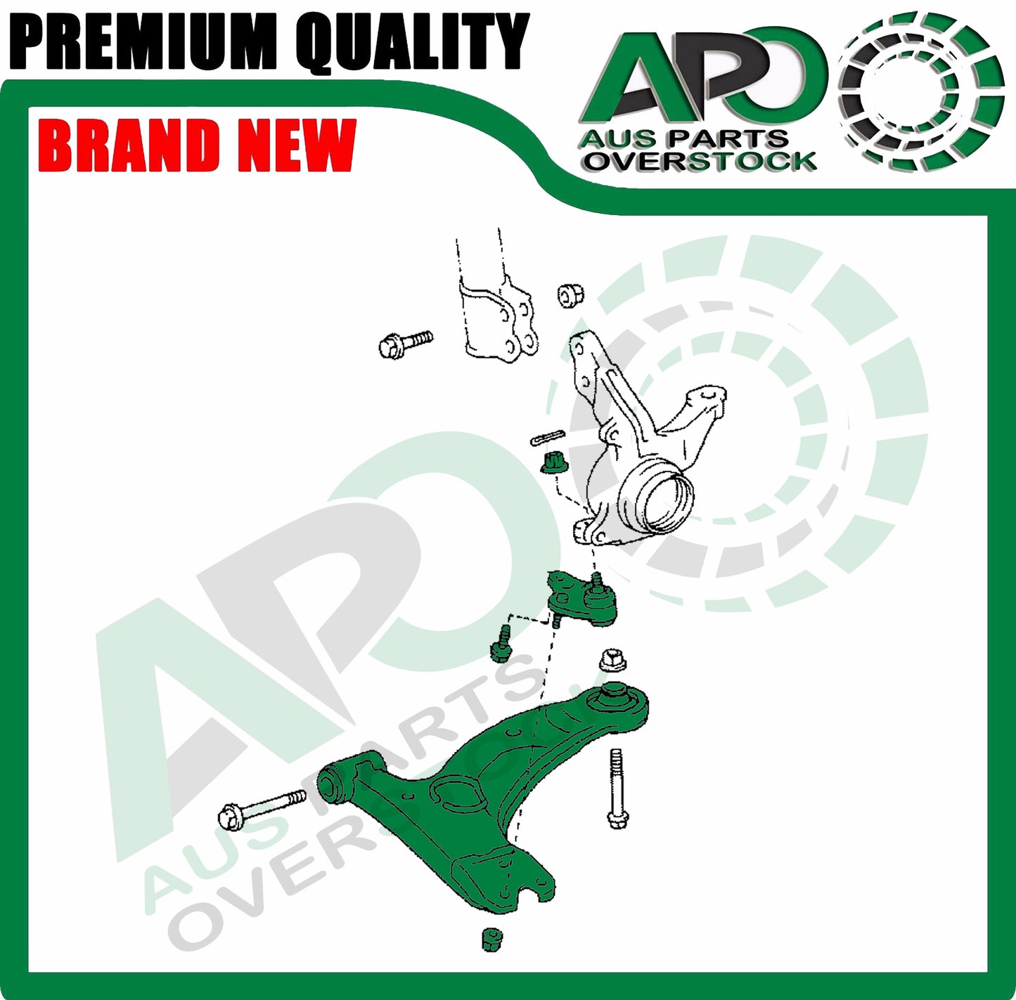 Front Lower Left Right Control Arms Ball Joints For TOYOTA COROLLA ZZE122R 2001-2007