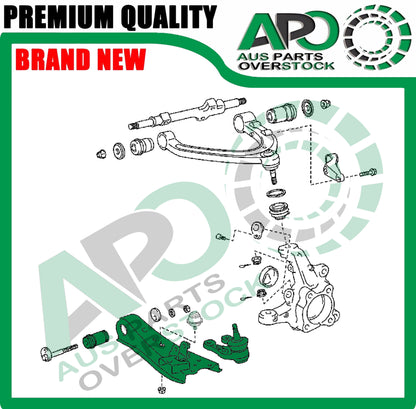 Front Lower Left Right Control Arms Ball Joints For TOYOTA HIACE KDH TRH 2005-On