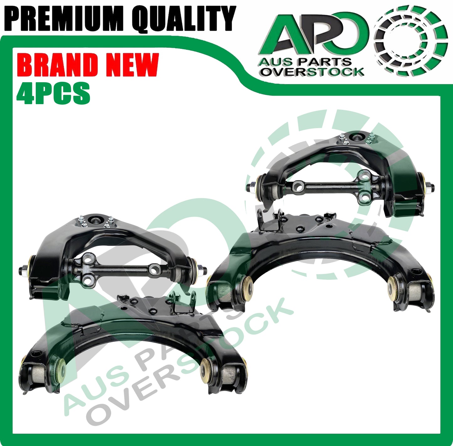 Front Upper & Lower Left Right Control Arms For TOYOTA HILUX KZN165R LN167R LN172R 4WD 1997-2005 (Copy)