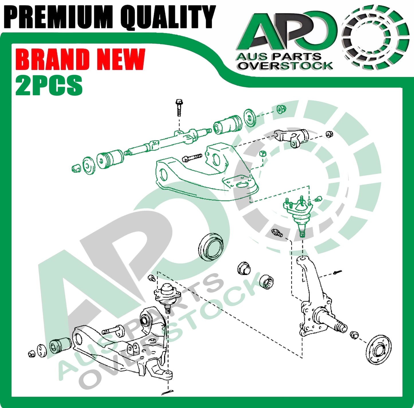 Front Upper Left Right Control Arm For TOYOTA HILUX RZN169R VZN167R VZN172R 4WD 1997-2005 (Copy)
