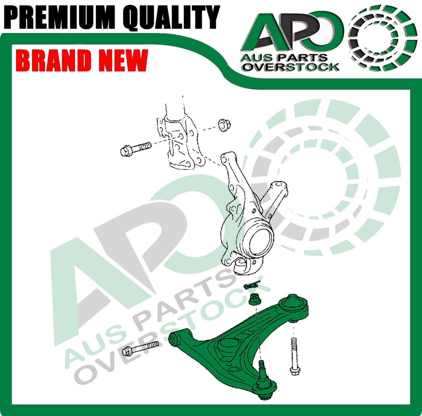 Front Lower Left Right Control Arms Ball Joints For TOYOTA COROLLA Fielder NKE165G 2013-On