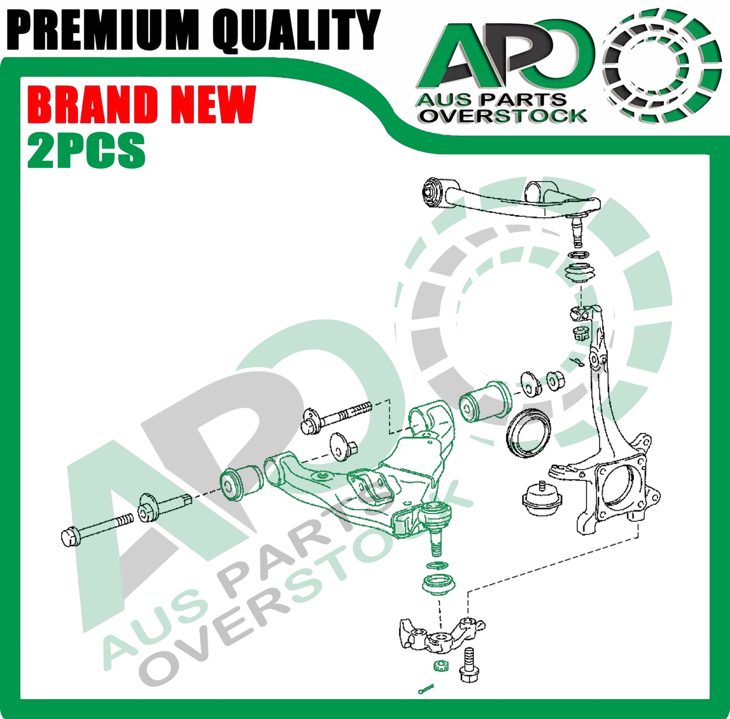 Front Lower Control Arms Ball Joints For TOYOTA LANDCRUISER PRADO GRJ150 KDJ150 2009-On