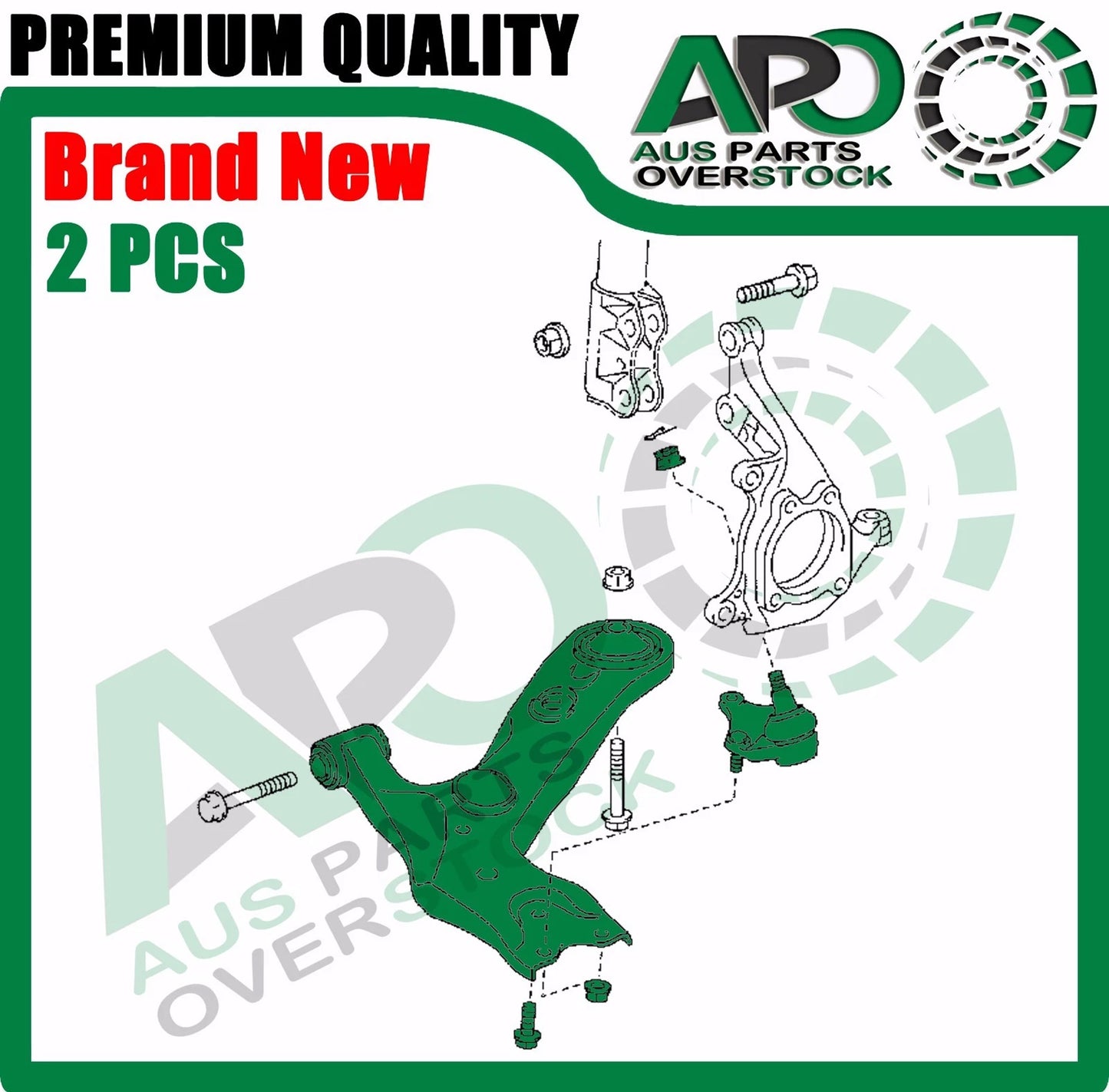 Front Lower Left Right Control Arms Ball Jints For TOYOTA ESTIMA ACR50R GSR50R 2006-On