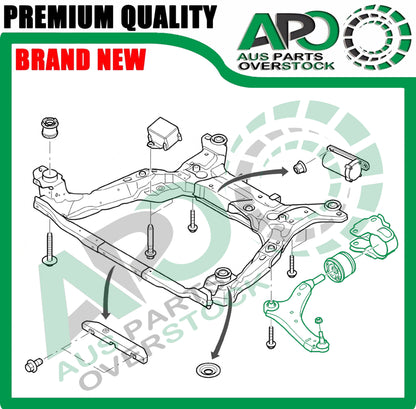 Front Lower Left & Right Control Arms for VOLVO S80 II 2006-On