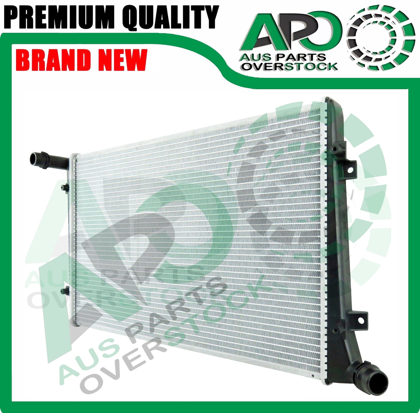 Radiator For VOLKSWAGEN PASSAT B6 3C2 3C5 1.9TDi Turbo Diesel 2005-On