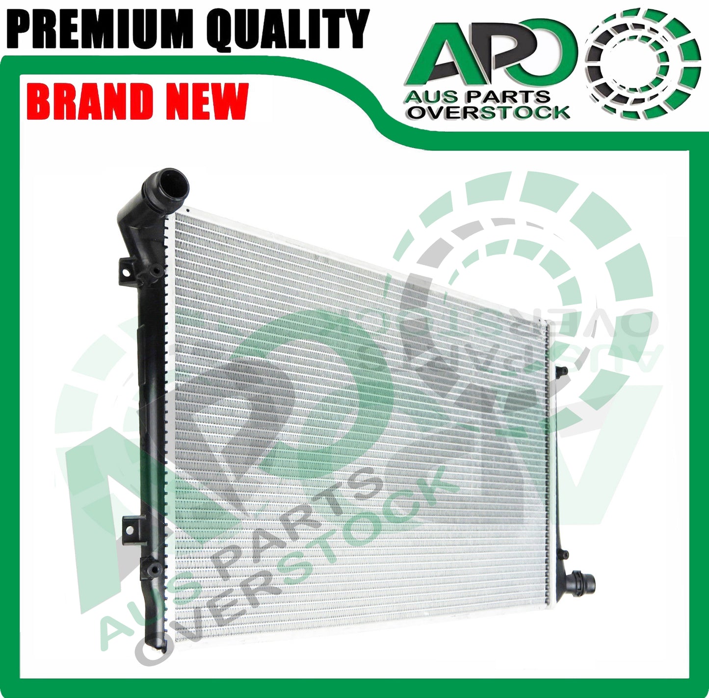 Radiator VOLKSWAGEN TOURAN 1T1 1T2 1.9TDi 2.0TDi Turbo Diesel 2003-On