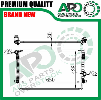 Radiator For VOLKSWAGEN PASSAT B8 3G2 3G5 1.8T 2.0TFSI 9/2012-On