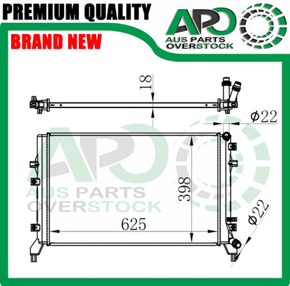 Radiator VOLKSWAGEN CADDY IV 4 SA 1.2TSI 1.4TSI 5/2015-On