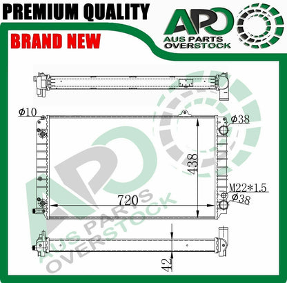 Radiator For AUDI A8 S8 4D 2.8L 3.7L 4.2L Auto Manual 1994-2002