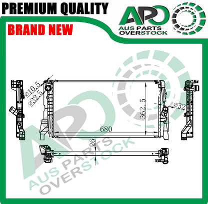 Radiator For BMW X1 F48 X2 F39 18i 1.5L Petrol 2015-On