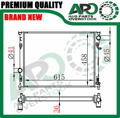 Radiator For CHRYSLER 300C SRT8 2.7L 3.5L 5.7L 6.1L 6.4L 2005-On
