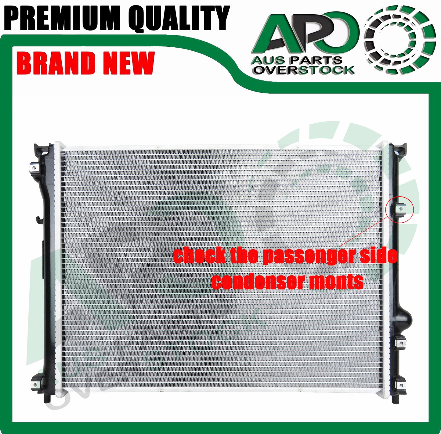 Radiator For CHRYSLER 300C SRT8 2.7L 3.5L 5.7L 6.1L 6.4L 2005-On