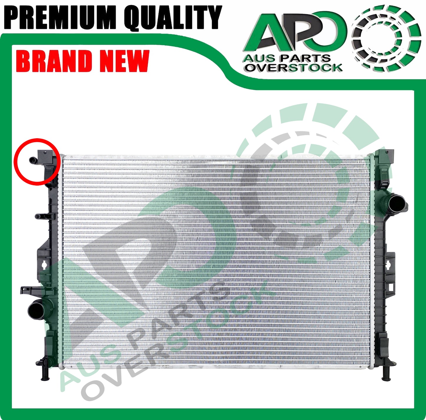 Radiator FORD FOCUS LW LZ 1.6L Petrol / 1.6L 2.0T Diesel 2011-2018