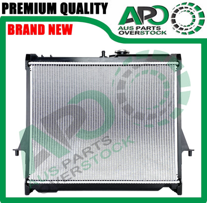 Radiator For Holden Rodeo RA Colorado RC 2002–13 2.4L 3.5L Petrol/3L TD + Cap
