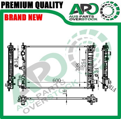 Radiator For HOLDEN SPARK MP LS LT 1.4L Petrol 2015-On