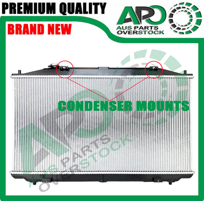 Radiator For HONDA ACCORD CP 2.4L 02/2008-On 8th GENERATION EURO CU