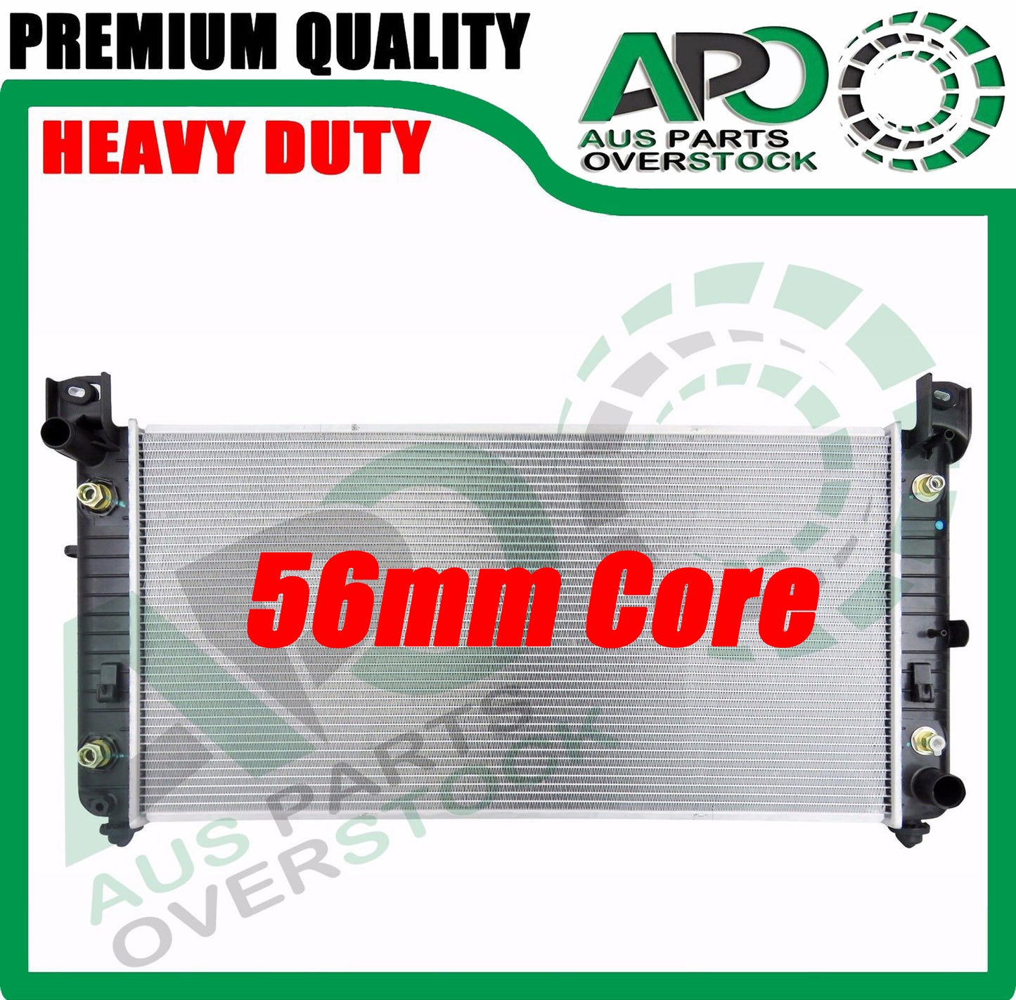 Radiator Hummer H2 6.0L V8 Auto Manual 2003-2010