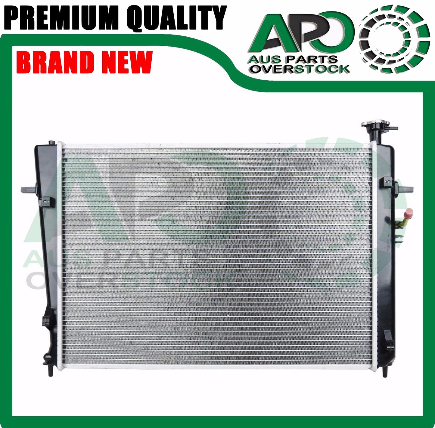 Radiator For KIA Sportage KM 2005-2010 Big Mounts Free Cap