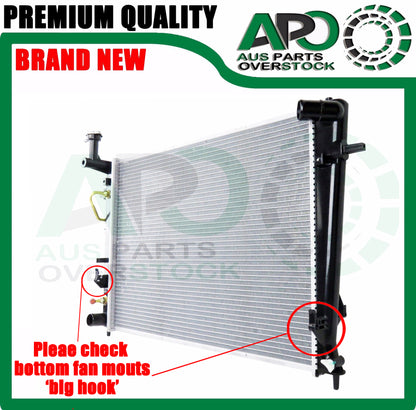 Radiator For KIA Sportage KM 2005-2010 Big Mounts Free Cap