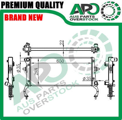 Radiator For HYUNDAI i30 PD 1.4L G4LG Auto Manual 11/2016-On