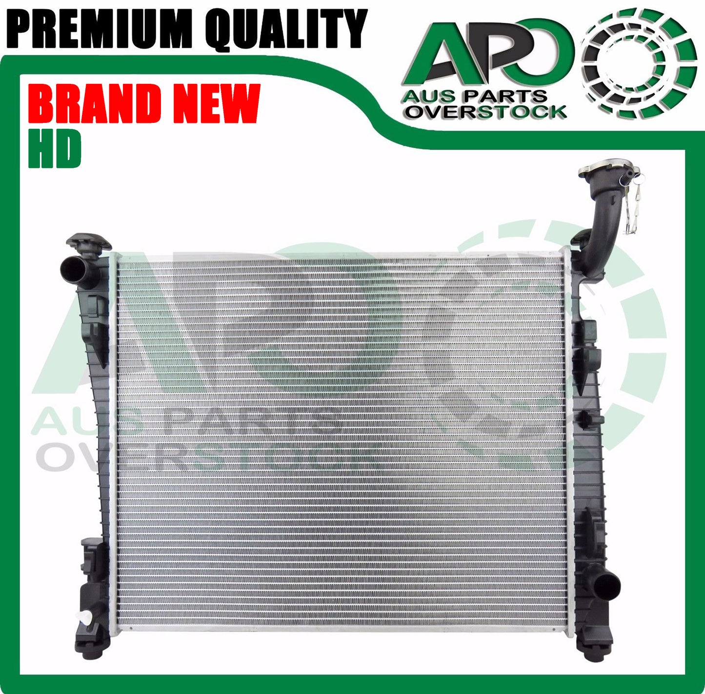 Radiator for JEEP GRAND CHEROKEE WK2 LAREDO OVERLAND Petrol 2010- AT MT With Cap