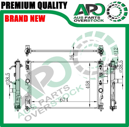 Radiator For LEXUS LS500 VXFA50R 2017-On / LS500h GVF50R 2017-On