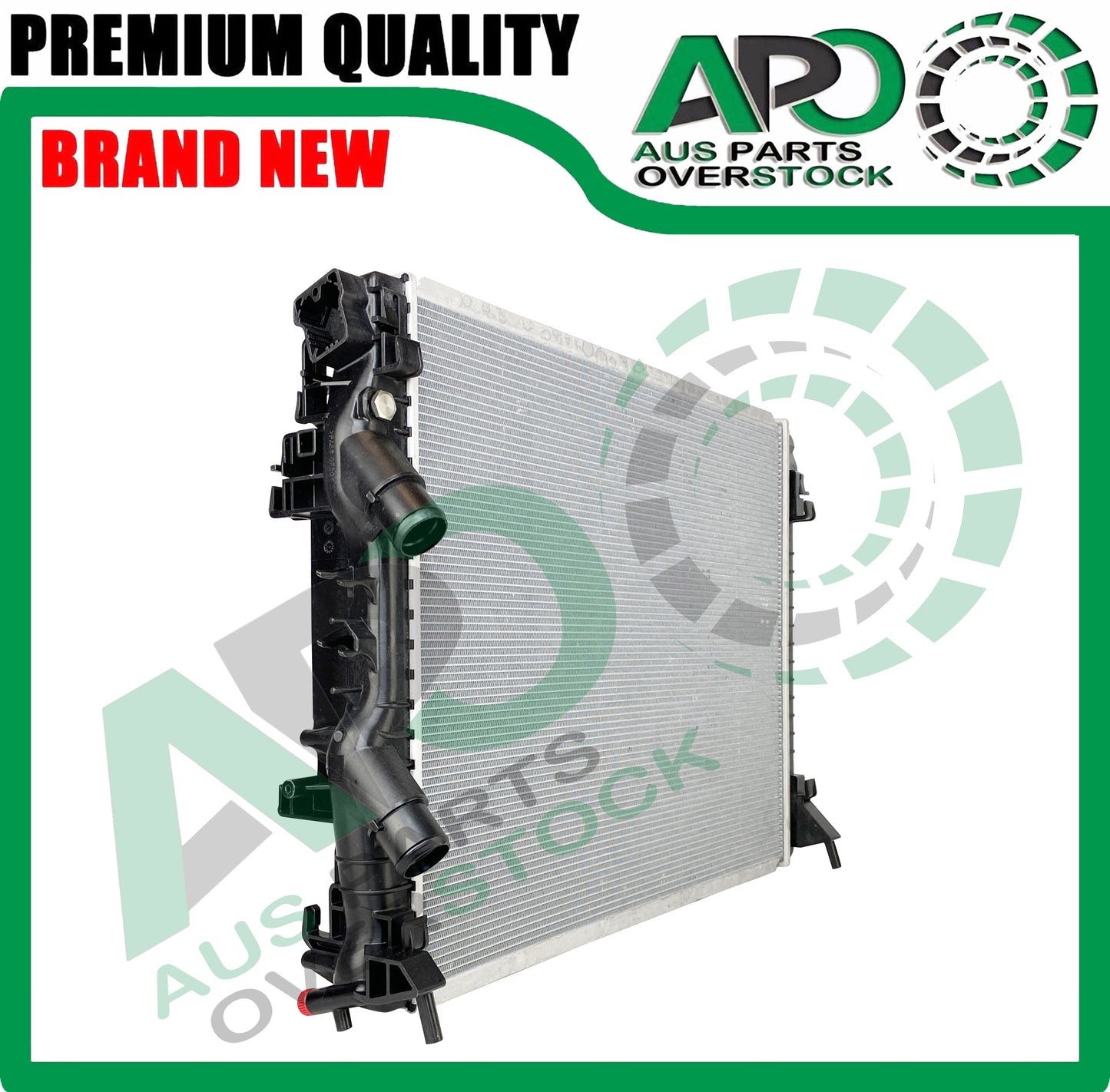 Radiator For MASERATI Ghibli Levante Quattroporte 3.0T V6 3.8T V8 2014-On