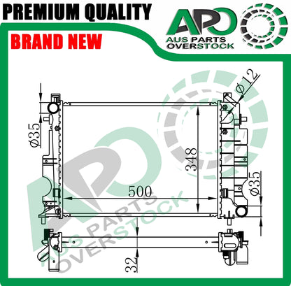 Radiator SAAB 9-3 93 98-4/08 // 900 2/4Dr 1994-1998 Manual Only
