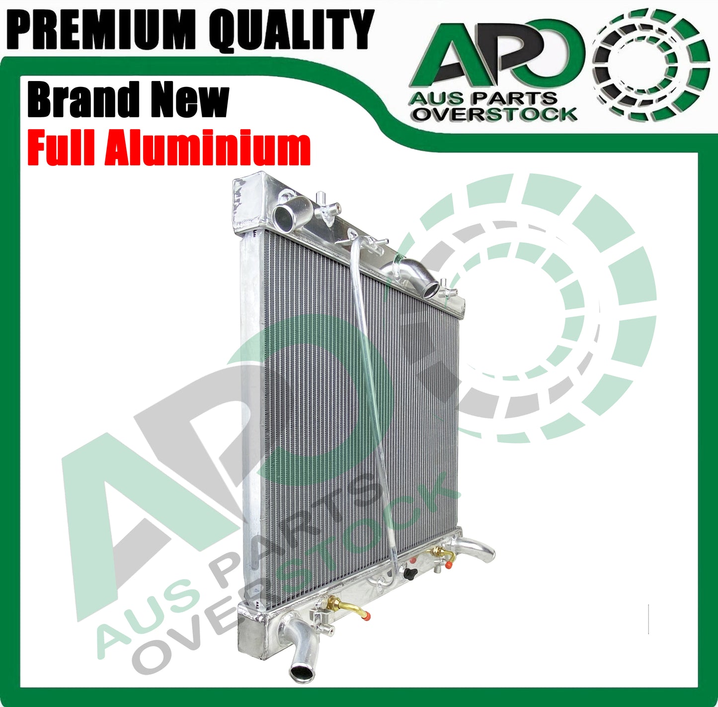Radiator For TOYOTA Hiace Commuter Turbo Diesel KDH 2005-14 Auto Manual