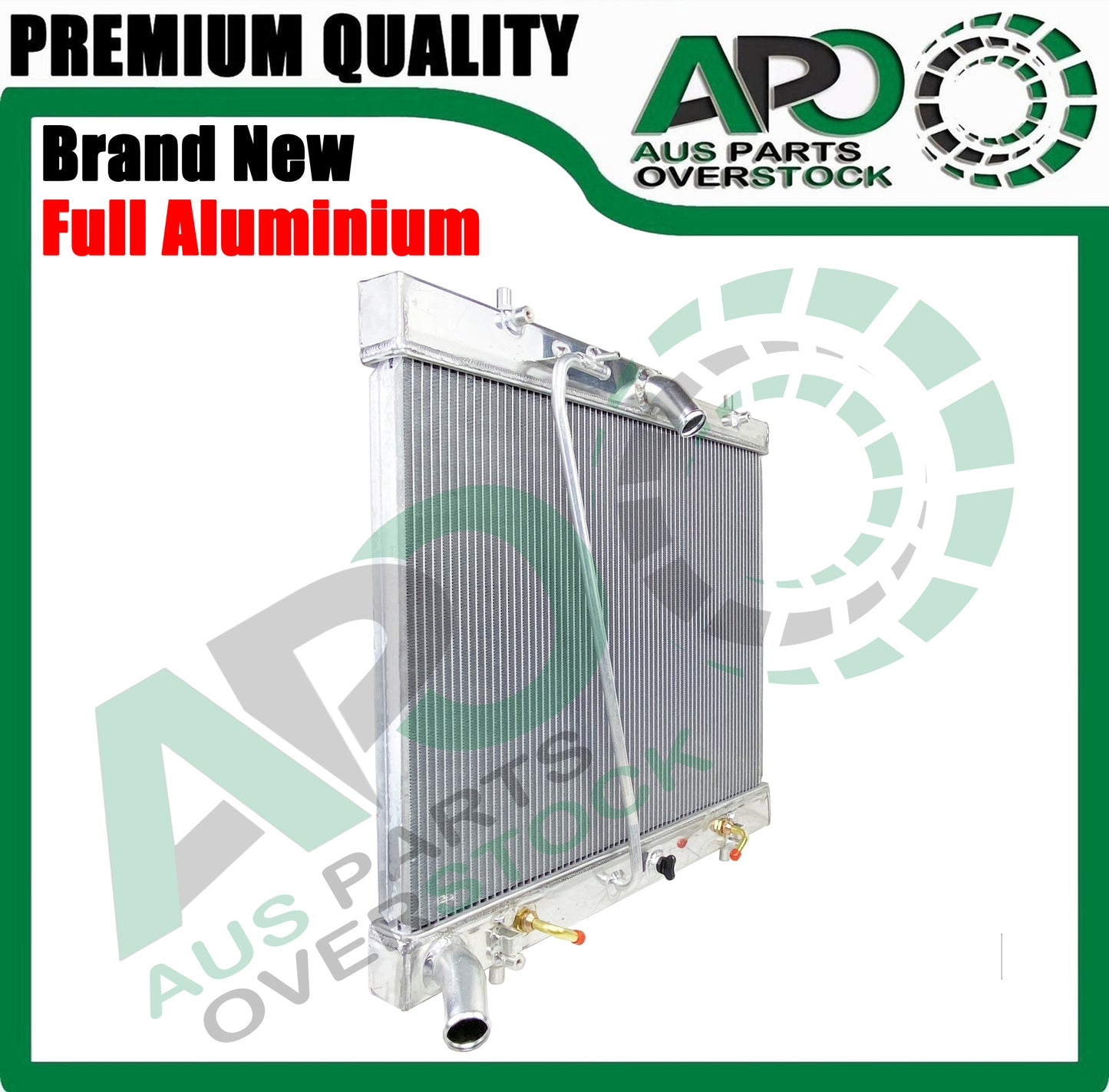 Full Alloy Radiator For TOYOTA Hiace 2.7L Petrol TRH LWB SLWB Auto Manual 2005-