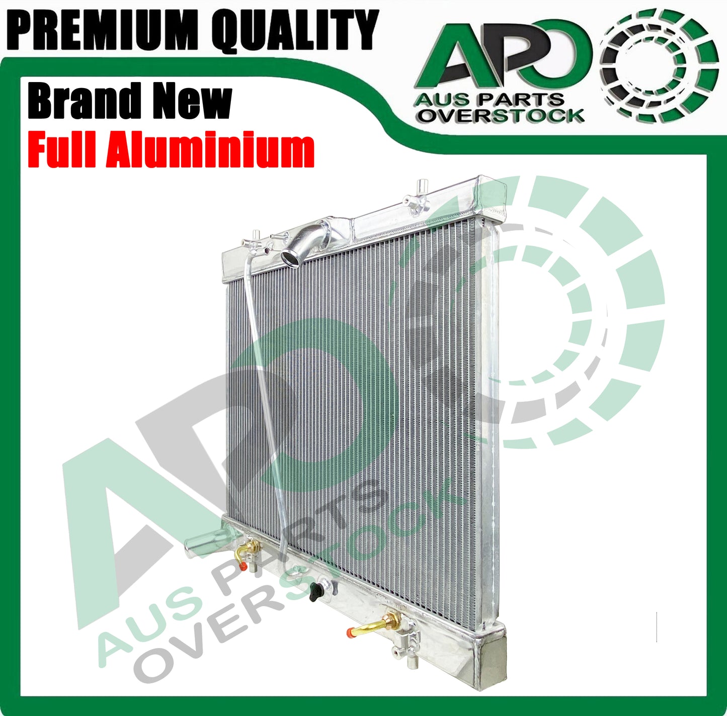 Full Alloy Radiator For TOYOTA Hiace 2.7L Petrol TRH LWB SLWB Auto Manual 2005-