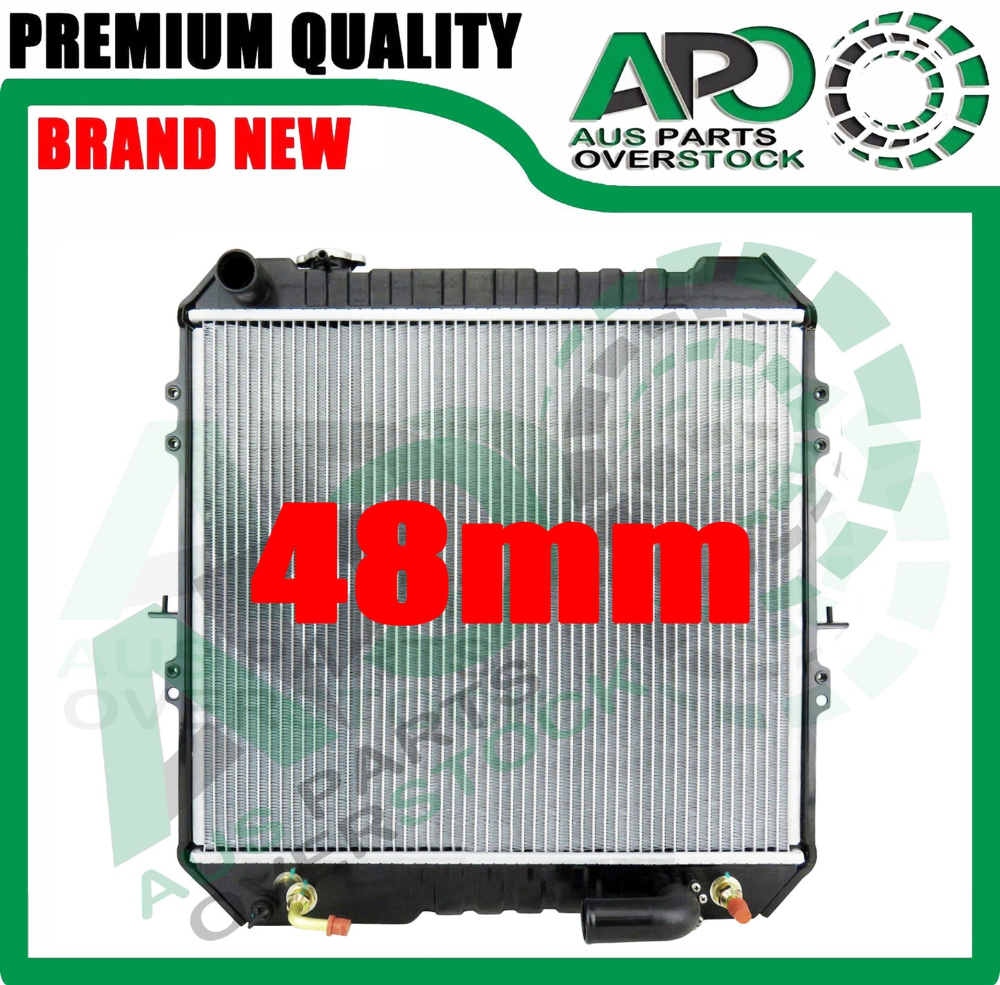 Radiator FOR Toyota Hilux LN106 LN107 LN111 2.8L 88-97 Diesel 475mm H