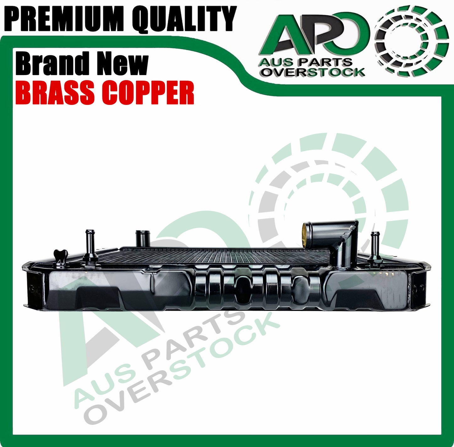 Copper Brass H'Duty RADIATOR FOR Toyota Hilux 88-97 Surf LN130 2.4L Turbo Diesel