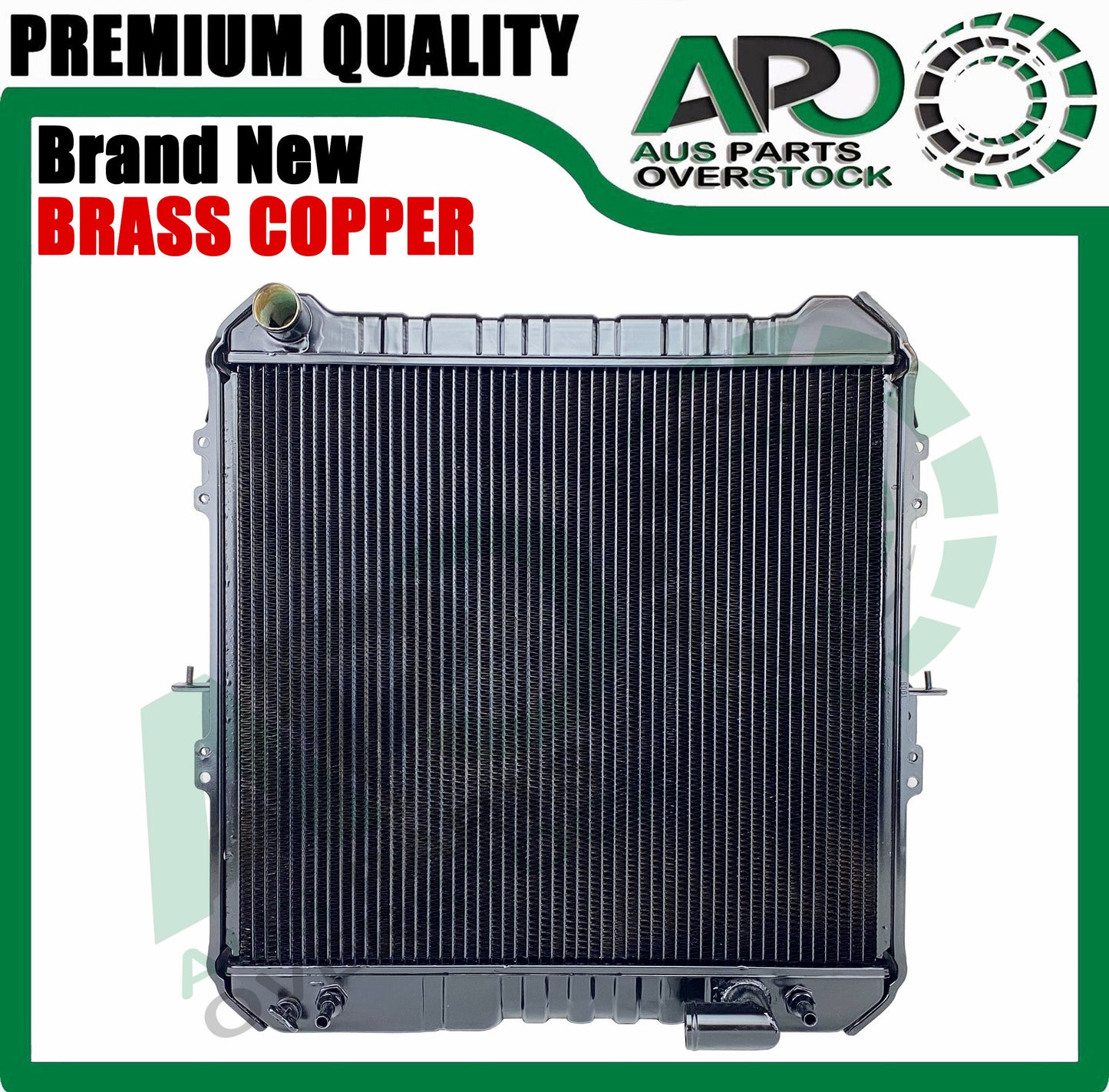 Copper Brass H'Duty RADIATOR FOR Toyota Hilux 88-97 Surf LN130 2.4L Turbo Diesel