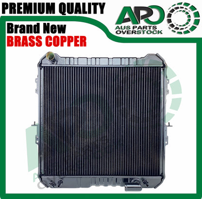 Copper Brass H'Duty RADIATOR FOR Toyota Hilux 88-97 Surf LN130 2.4L Turbo Diesel