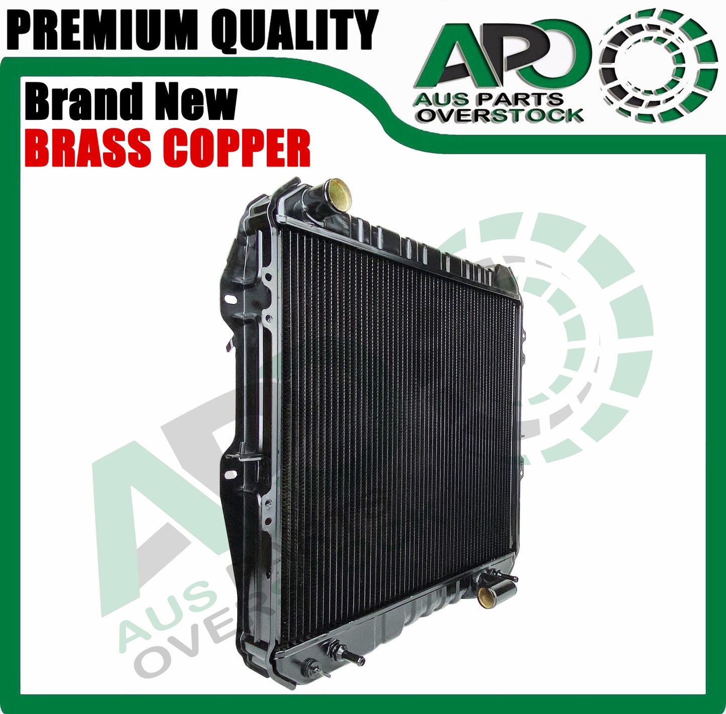 Copper Brass H'Duty RADIATOR FOR Toyota Hilux 88-97 Surf LN130 2.4L Turbo Diesel